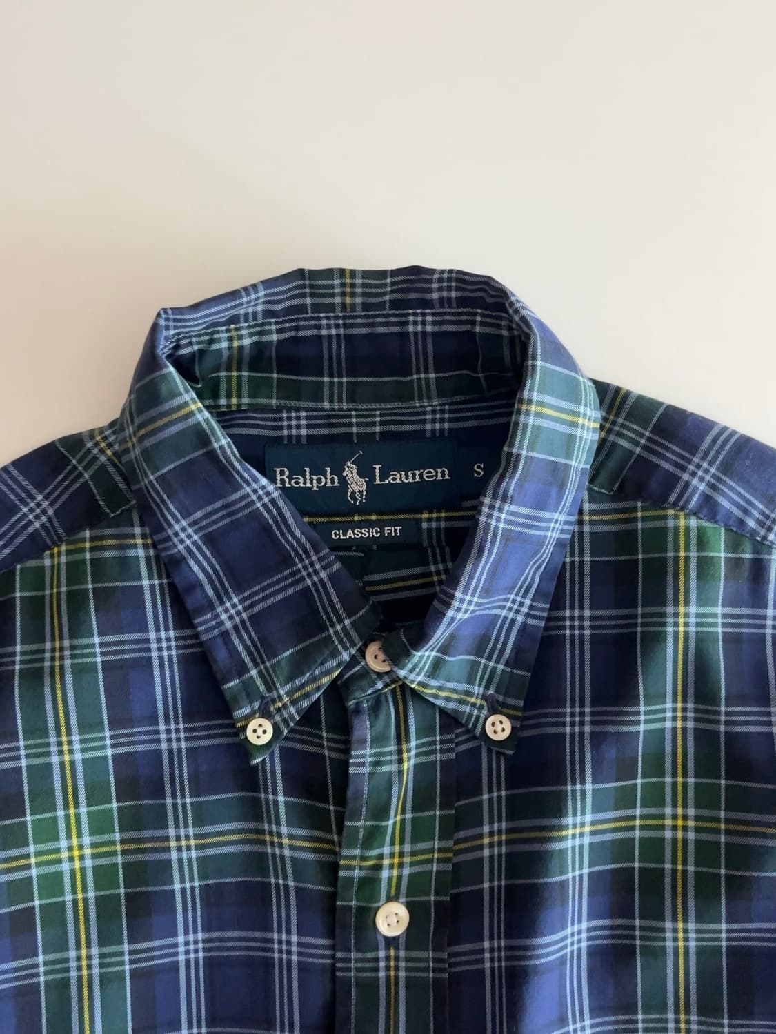 폴로 랄프로렌 체크셔츠 S 상품이미지5