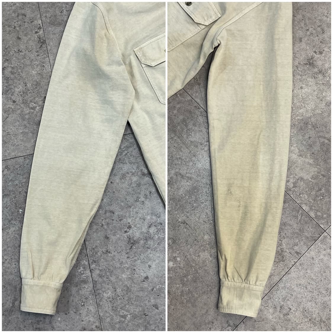 폴로 랄프로렌 코튼 포켓 셔츠 베이지 M #csz2259 상품이미지8