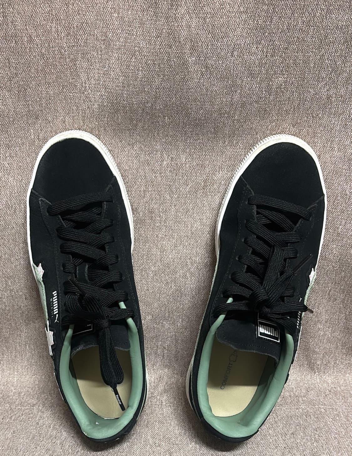 푸마 X 립앤딥 스웨이드 블랙 유칼립투스 상품이미지4