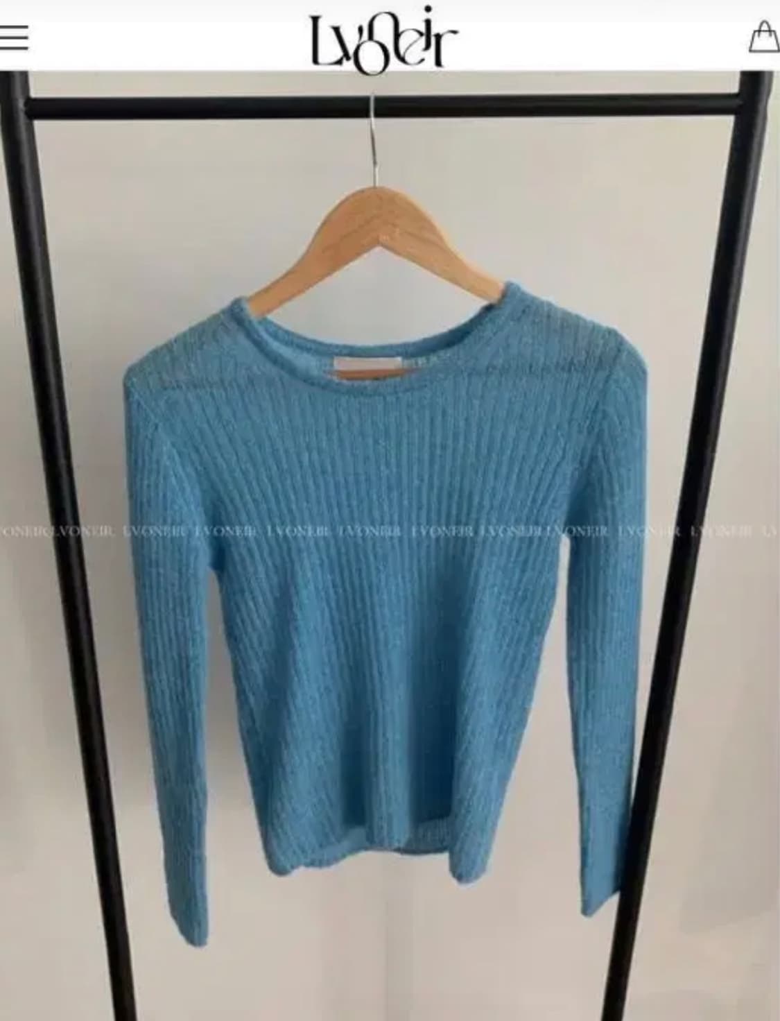 르보네어 러브모먼트 알파카 슬림니트 상품이미지4