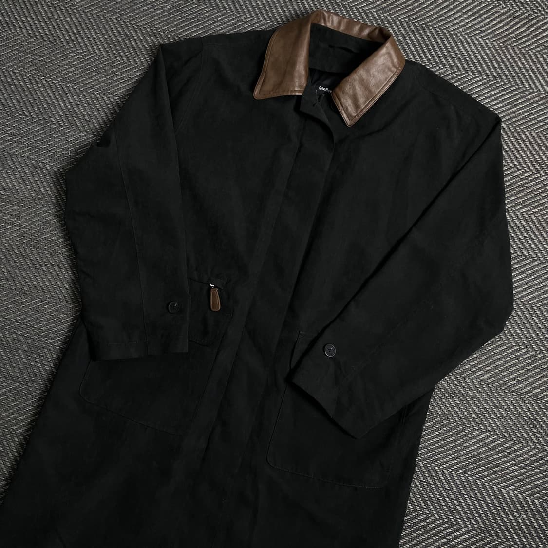 gentlewoman 덕 혼방 야상 라이트 미니멀 롱 자켓 y 4318 상품이미지1