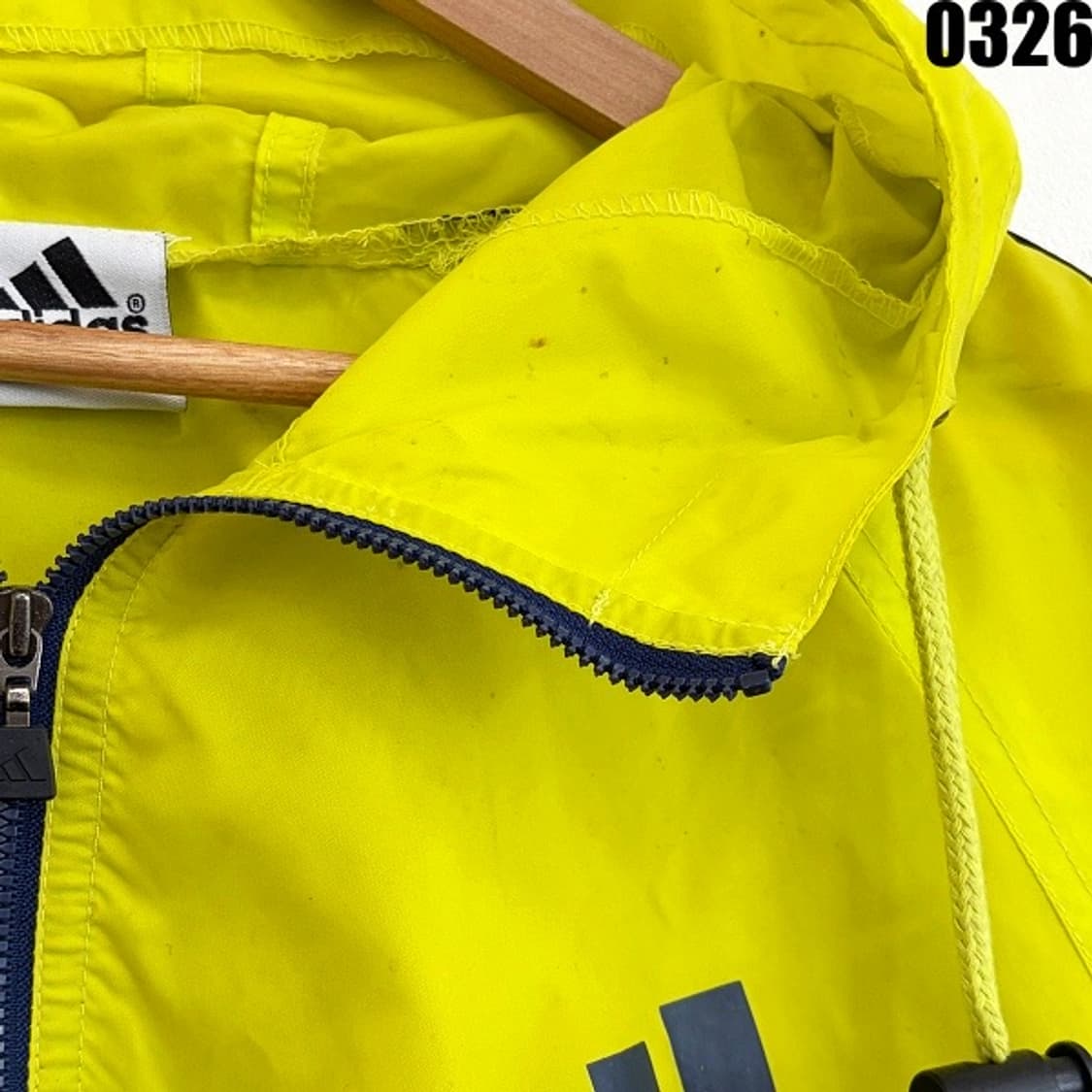 아디다스 빈티지 후드 아노락 바람막이 자켓 95 0326 상품이미지4