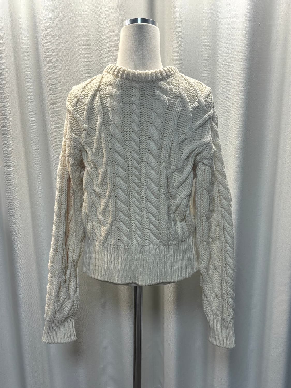 베이지 니트 가디건 상품이미지3