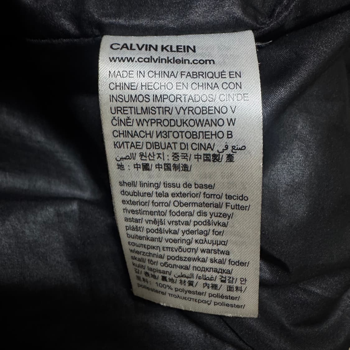 캘빈클라인 후드 롱패딩 상품이미지6