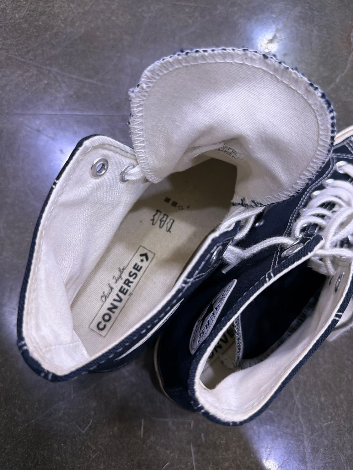 컨버스 척테일러 70 하이 블랙 슈즈 스니커즈 265 상품이미지9