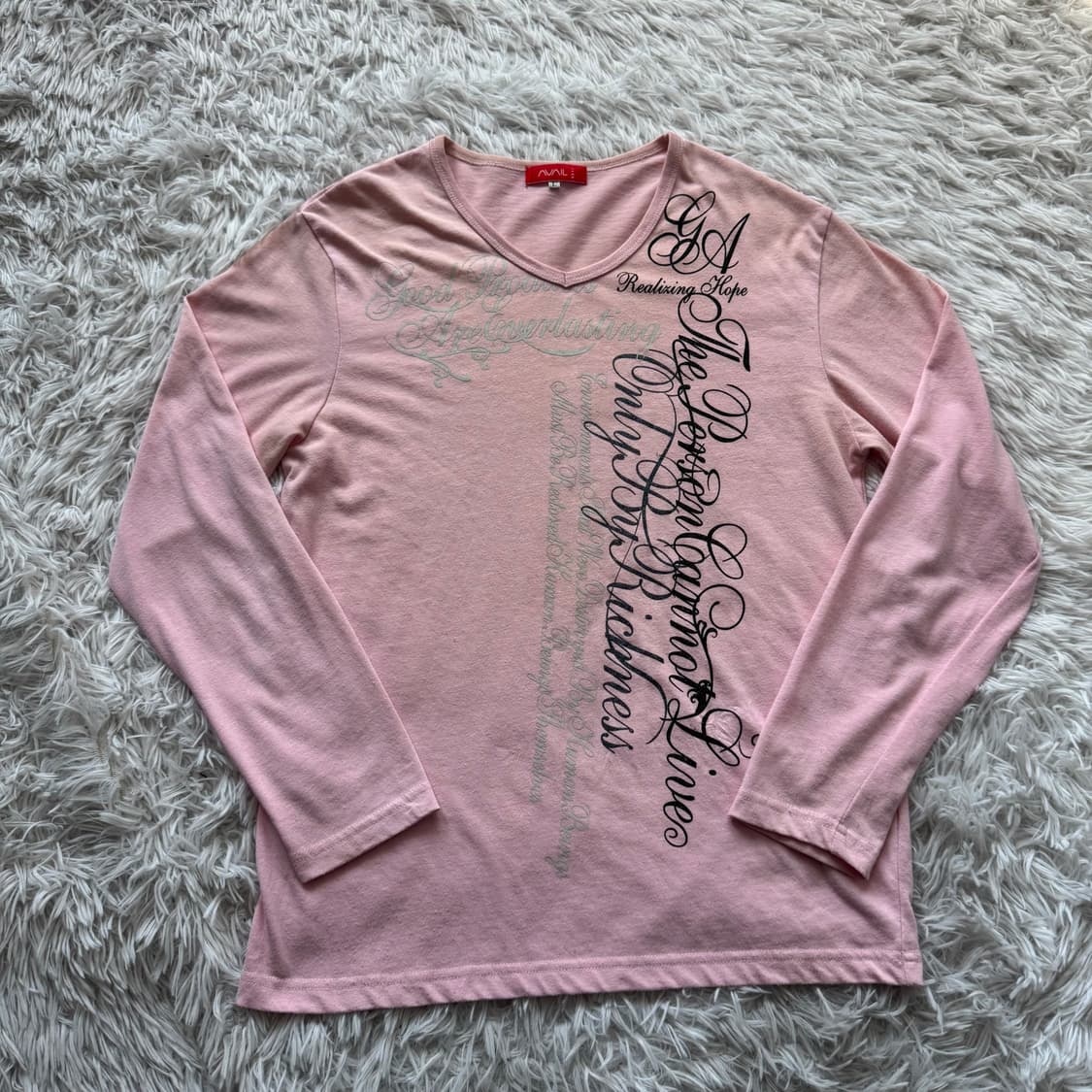 AVAIL 일본빈티지 y2k 긴팔 빈티지긴팔 y2k긴팔 남여공용 L 95 상품이미지2