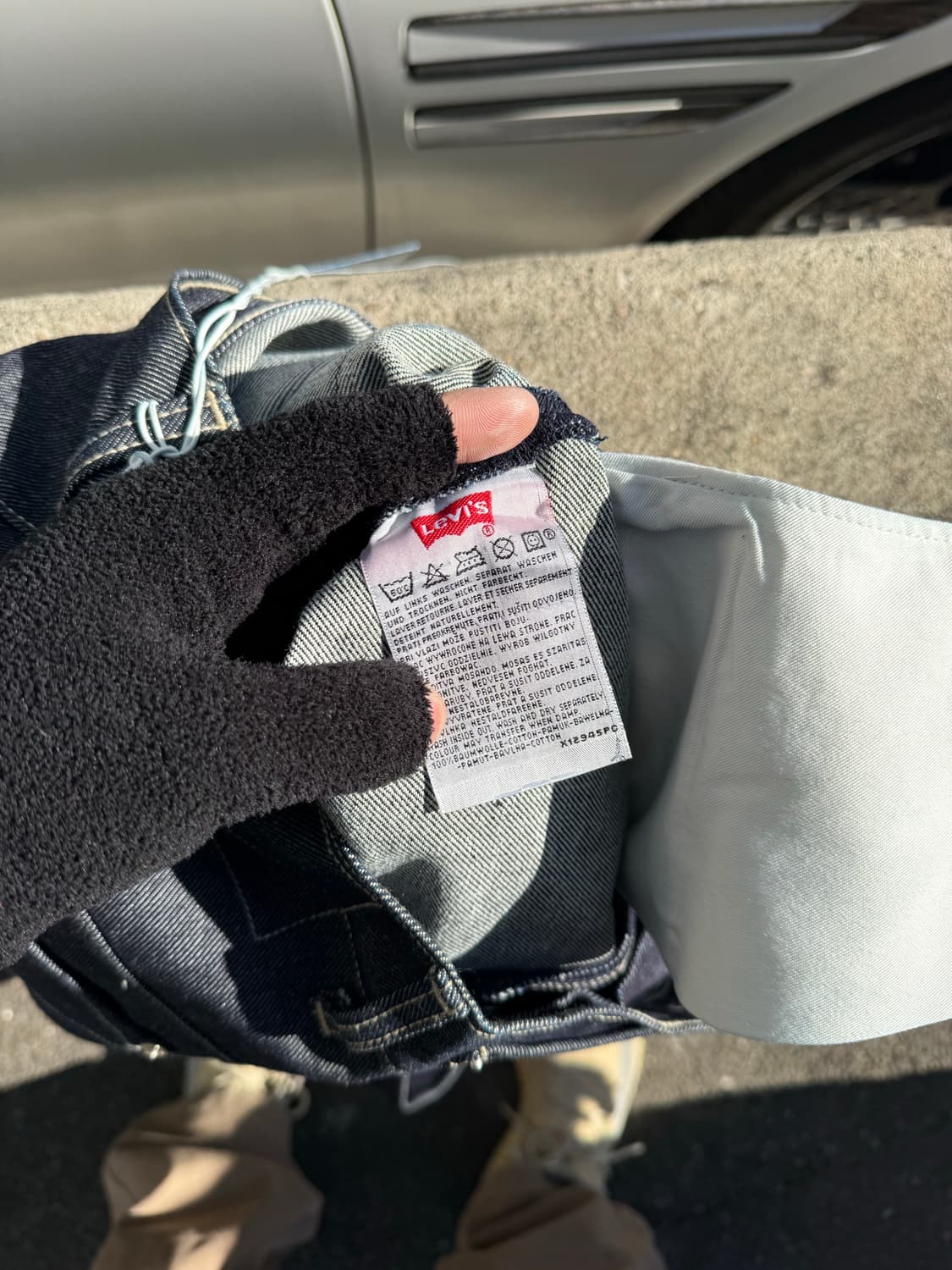 🇺🇸 00s 리바이스 엔지니어드 커브드 팬츠 데드스탁 상품이미지4