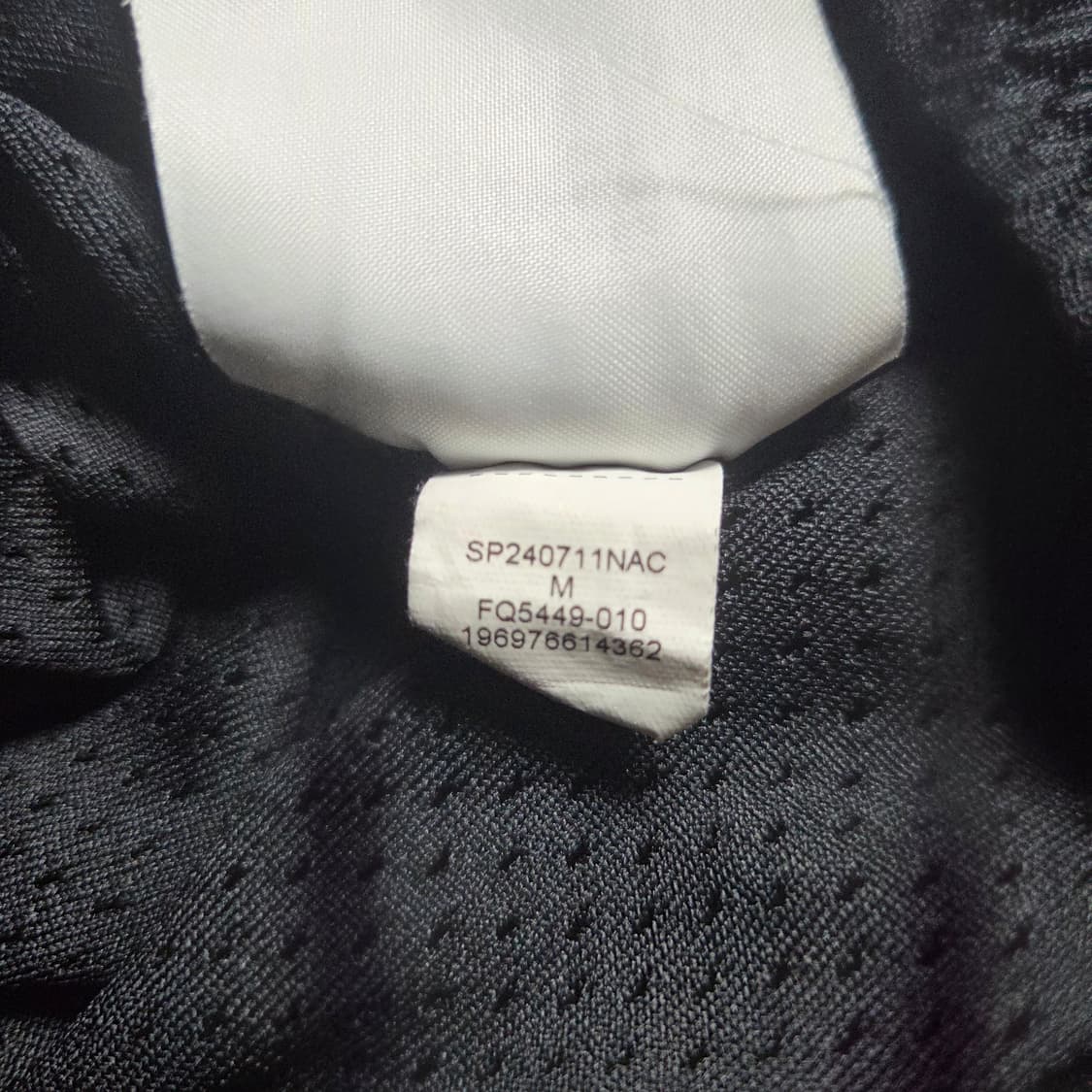 [M] 나이키 조던 x awake 어웨이크 NY 다이아몬드 쇼츠 블랙 상품이미지5