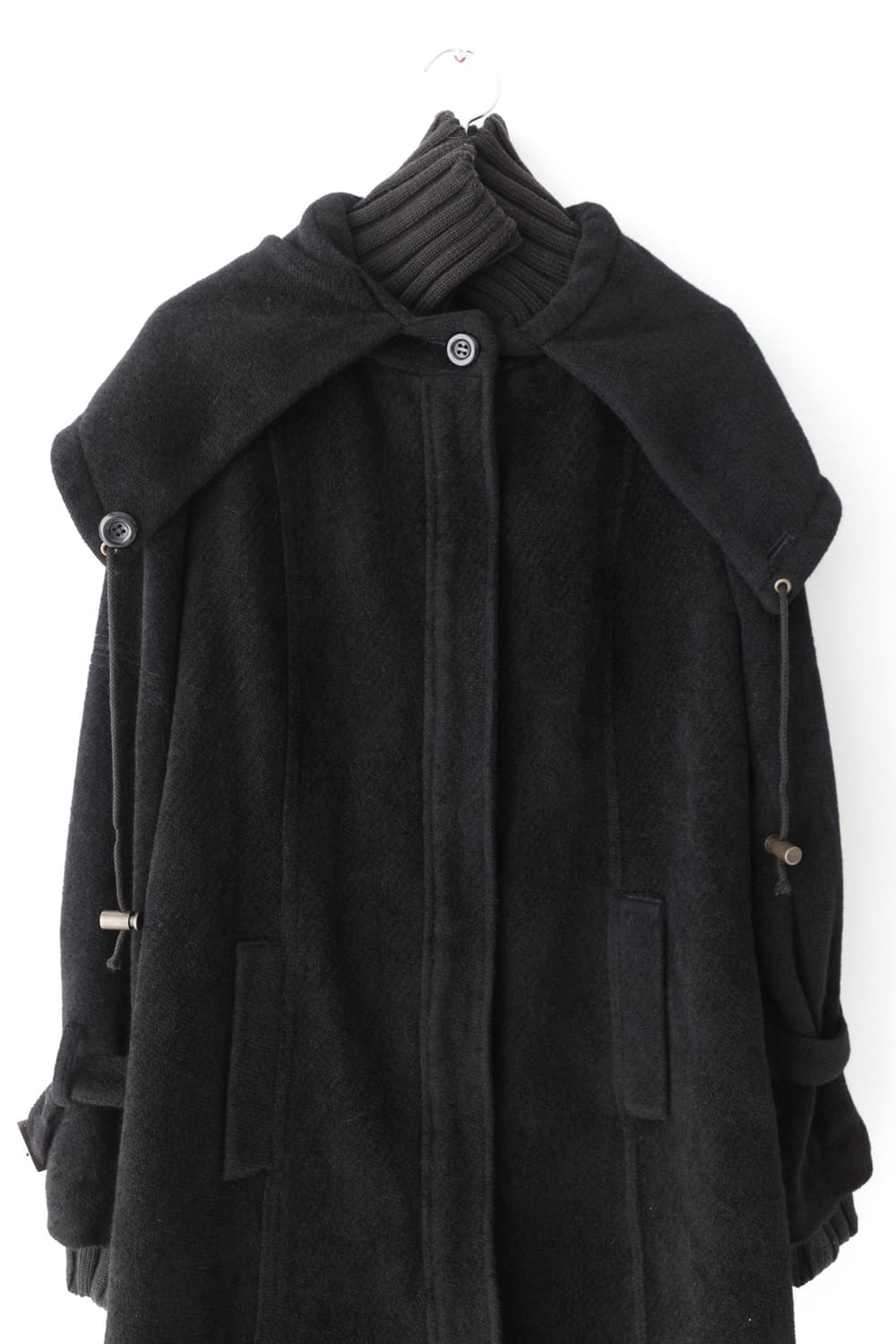 cecio) knit high snap coat  상품이미지2