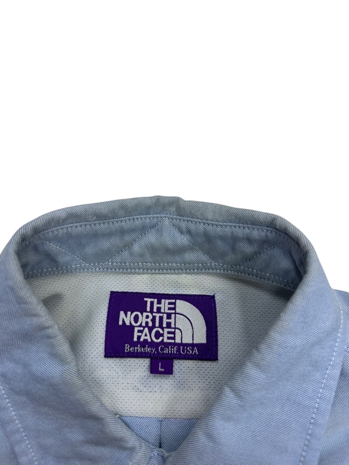 노스페이스 퍼플라벨 긴팔 셔츠 소라색  (L) 상품이미지4