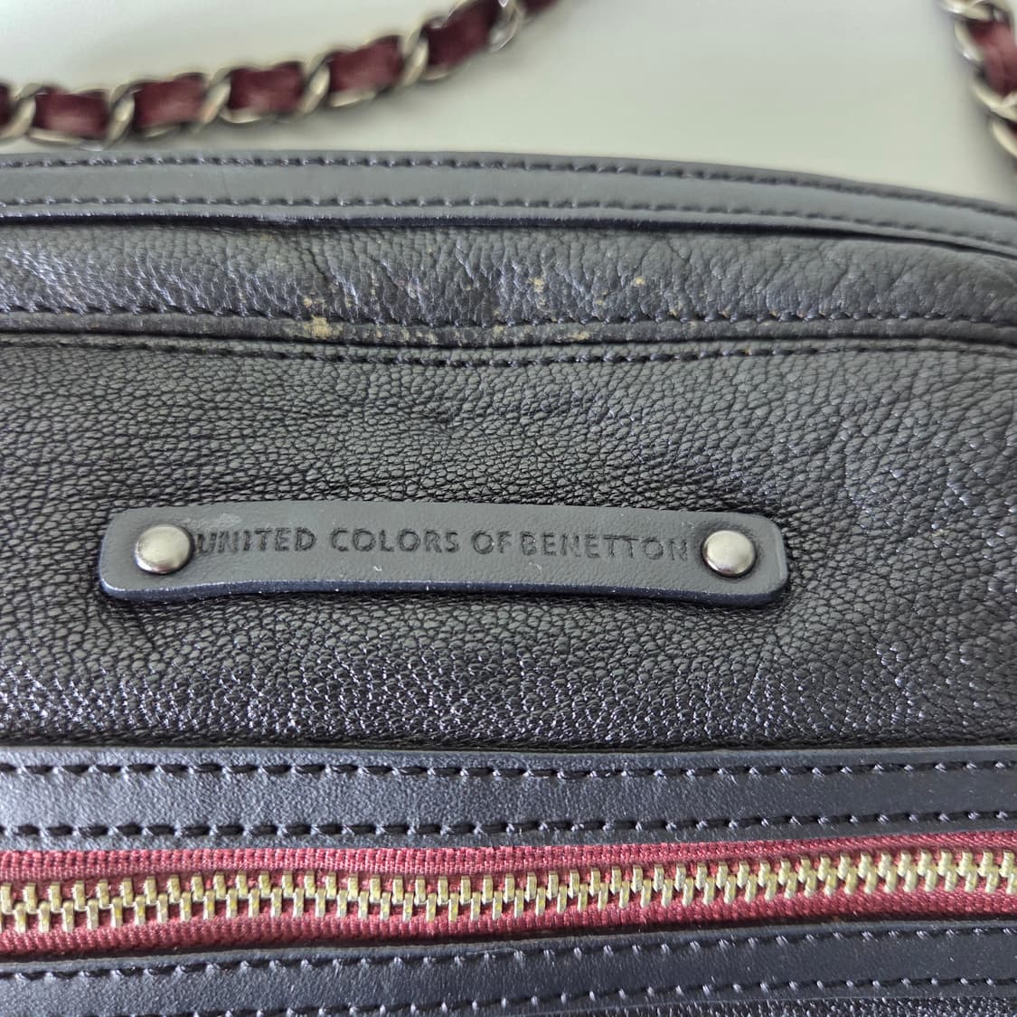 [Benetton] 베네통 레더 핸드백 상품이미지3