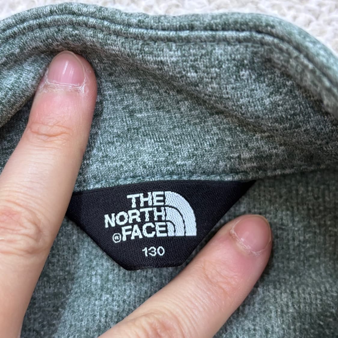 130 노스페이스 키즈 풀집업 자켓 0407E2 상품이미지3