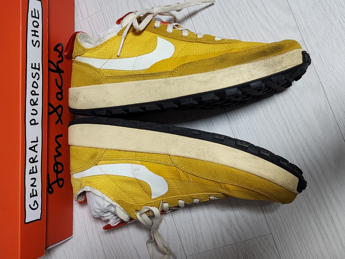275) 나이키 x 톰 삭스 제너럴 퍼포즈 슈 아카이브 ( 옐로우 )  상품이미지4