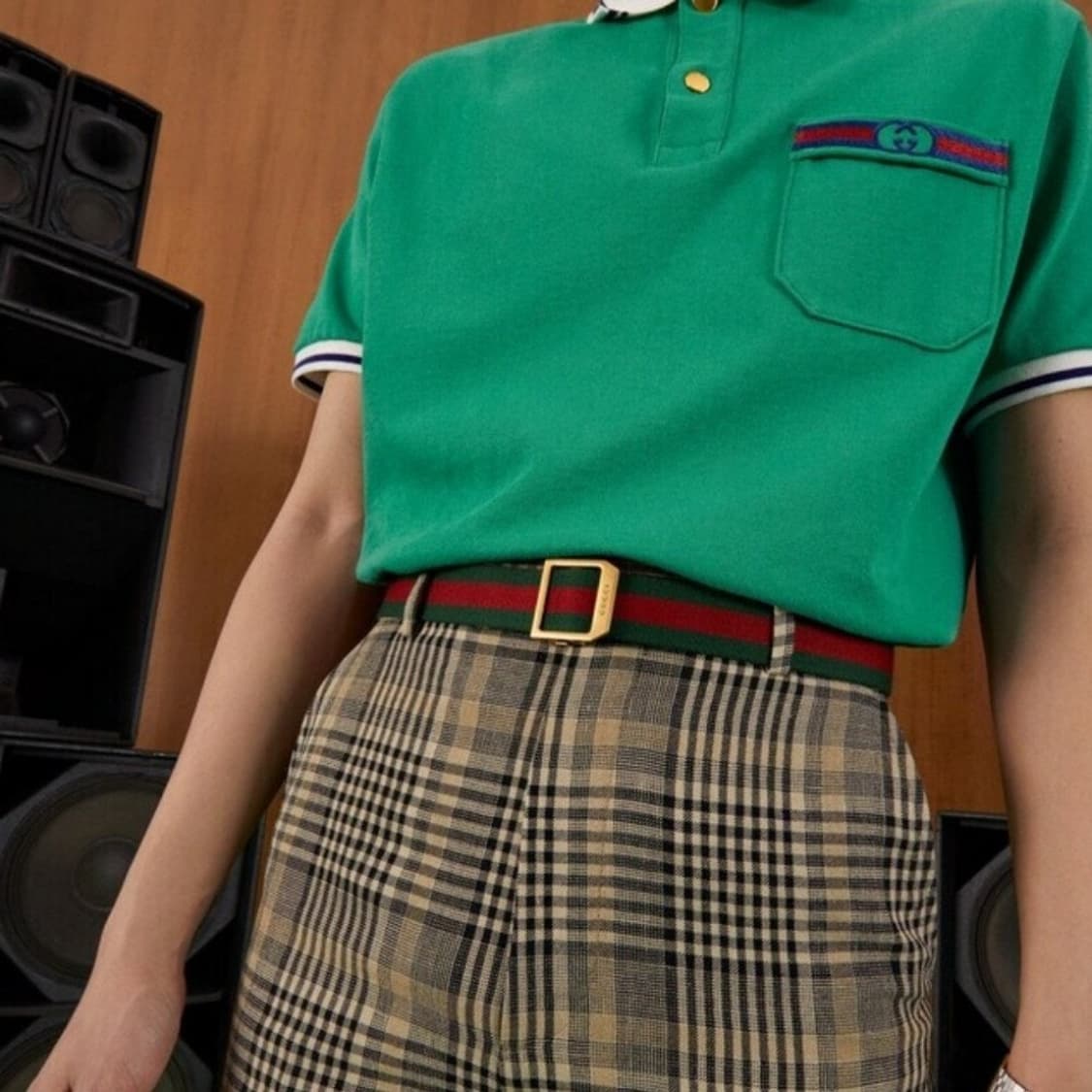 구찌 웹 삼선 벨트 85 상품이미지1