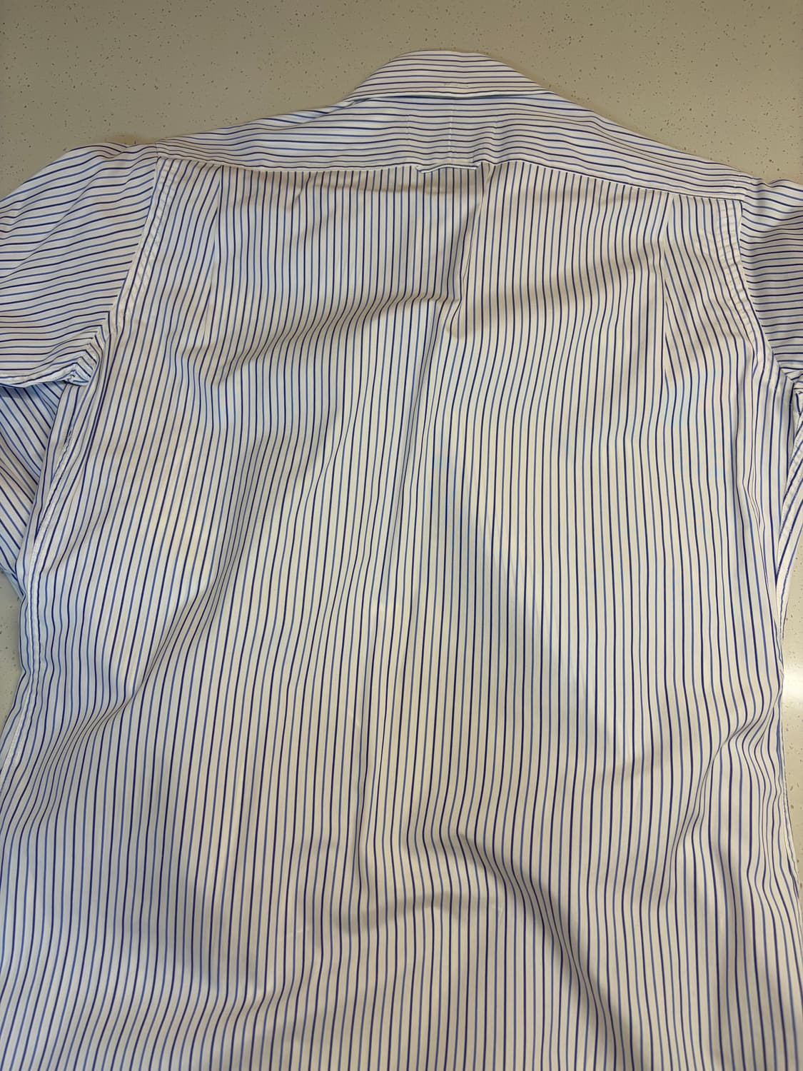 09’ ss 톰 브라운 아카이브 블루 스트라이프 셔츠 [size 2] 상품이미지6