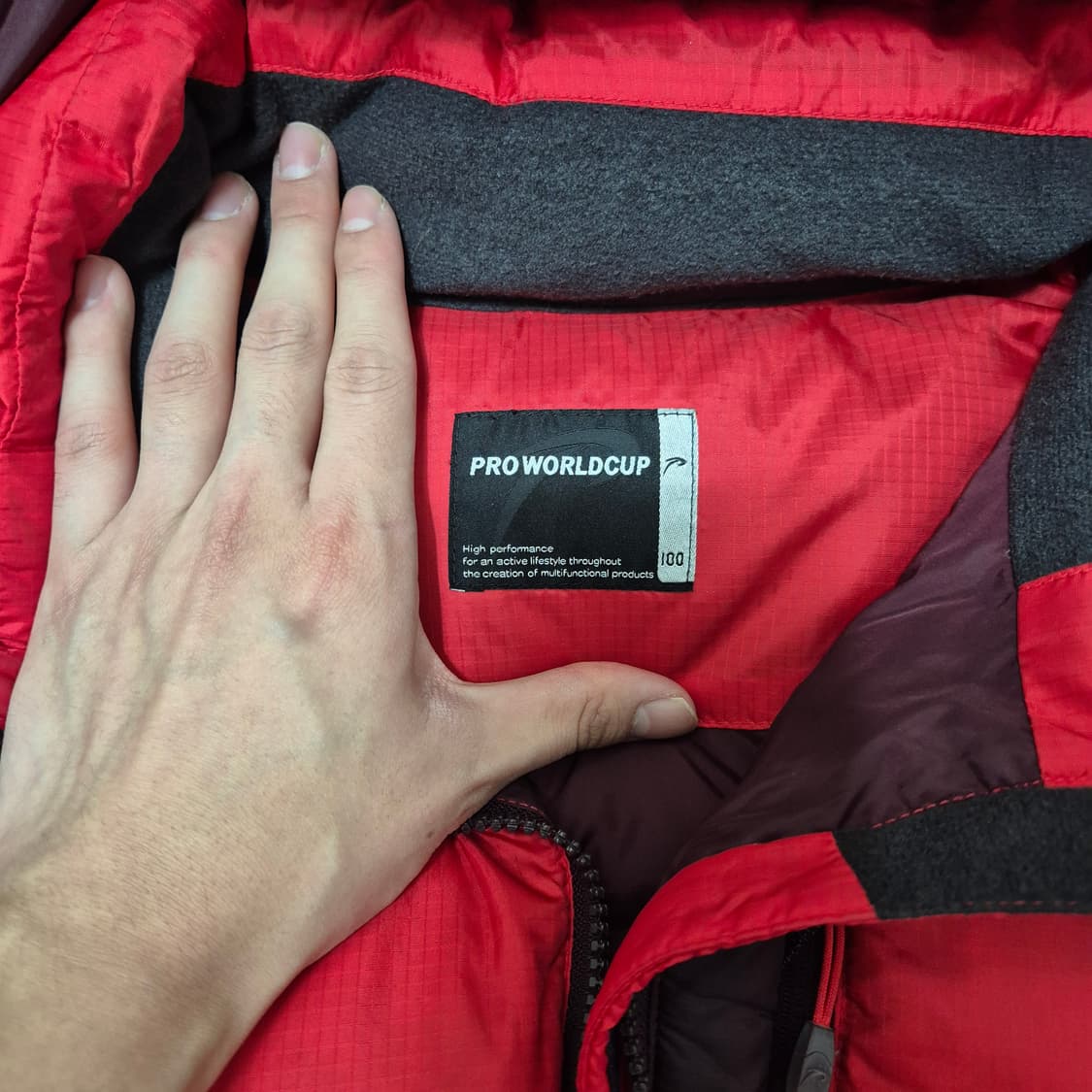 프로월드컵 테크니컬 구스다운 700 후드 패딩 점퍼  상품이미지7