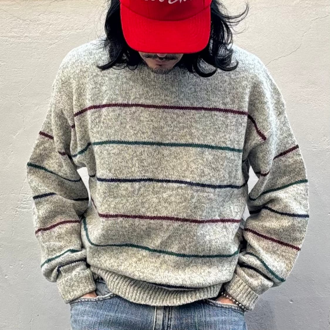 80년대 미국 에디바우어 헤비울 스웨터 상품이미지9