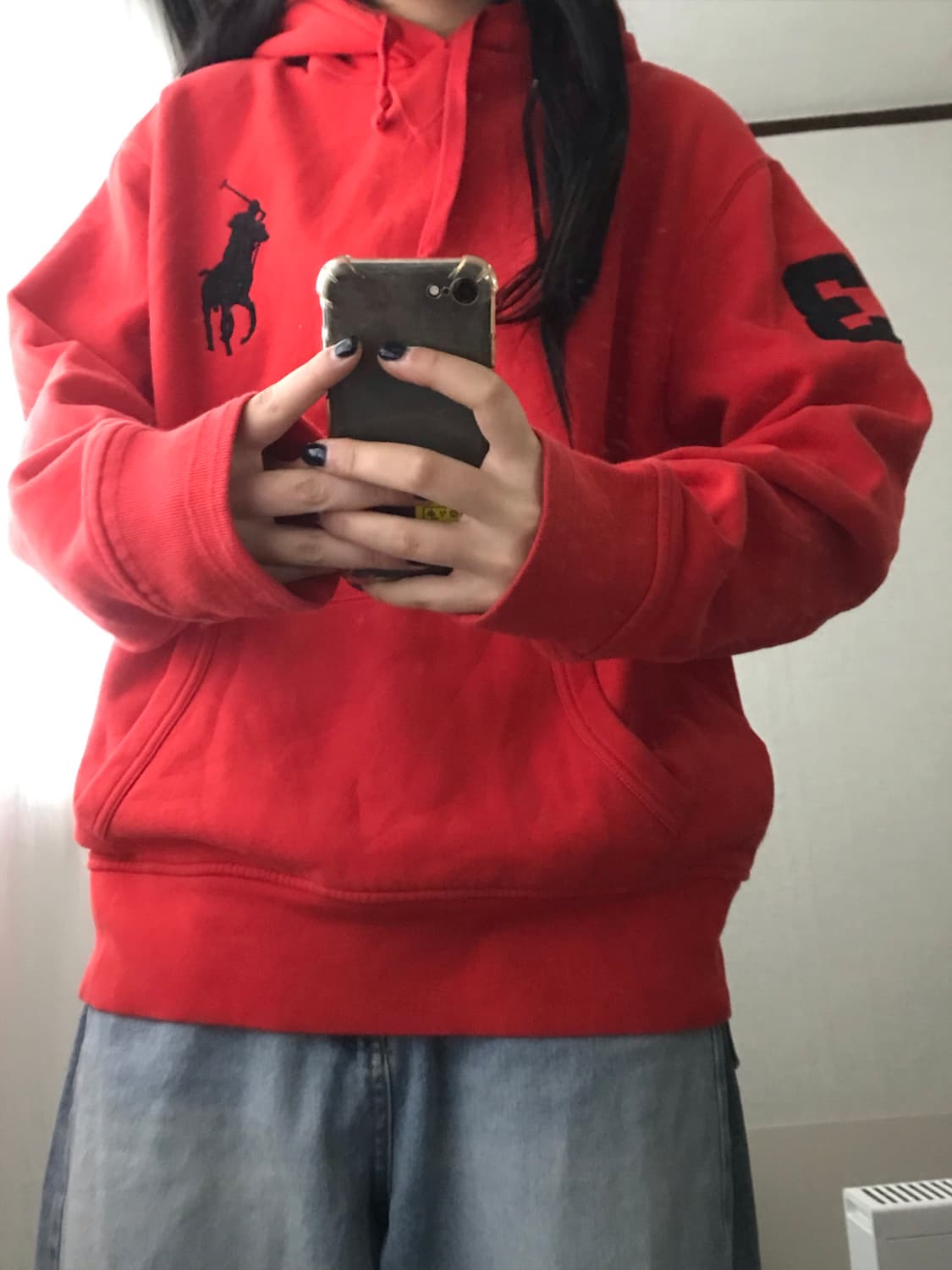 폴로 레드 빅포니 후드티 상품이미지3