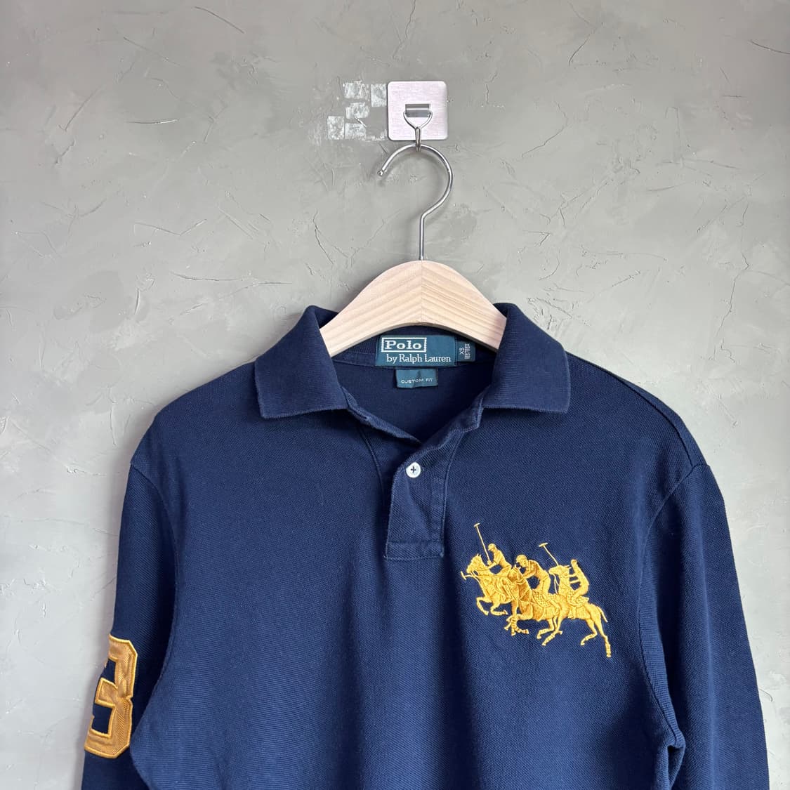 폴로 랄프로렌 빅포니 카라티 롱슬리브 네이비 상품이미지2