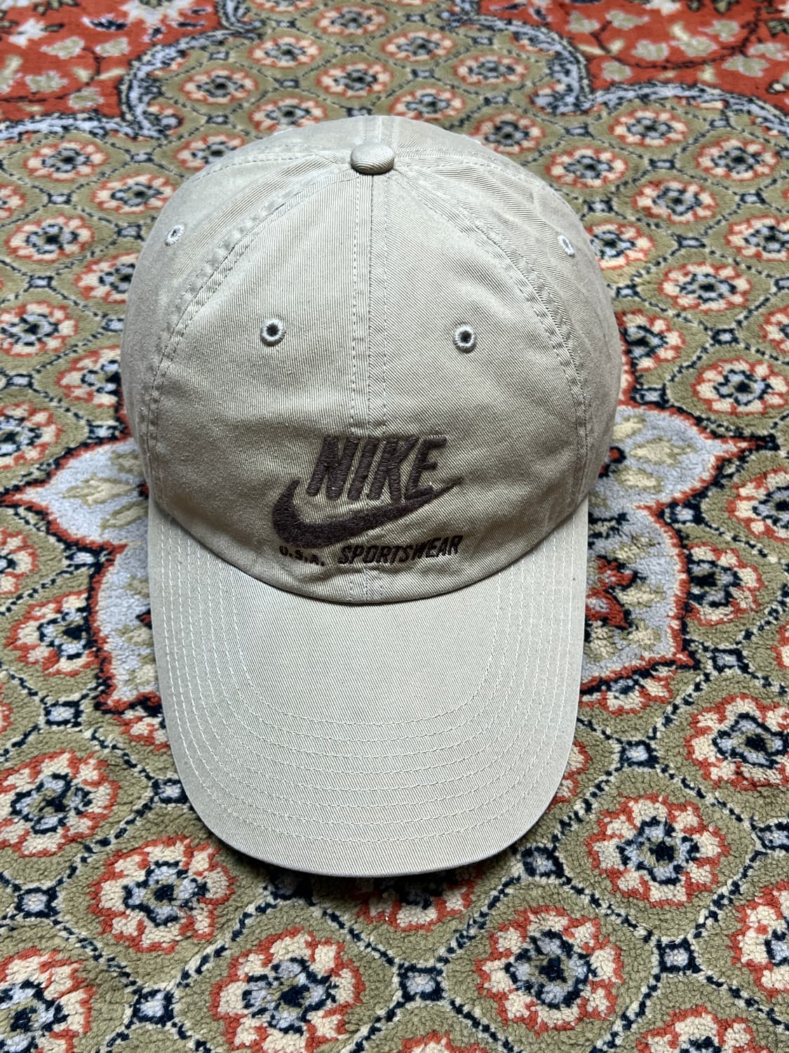 [OS] 나이키 USA 올드스쿨 볼캡 베이지 상품이미지1