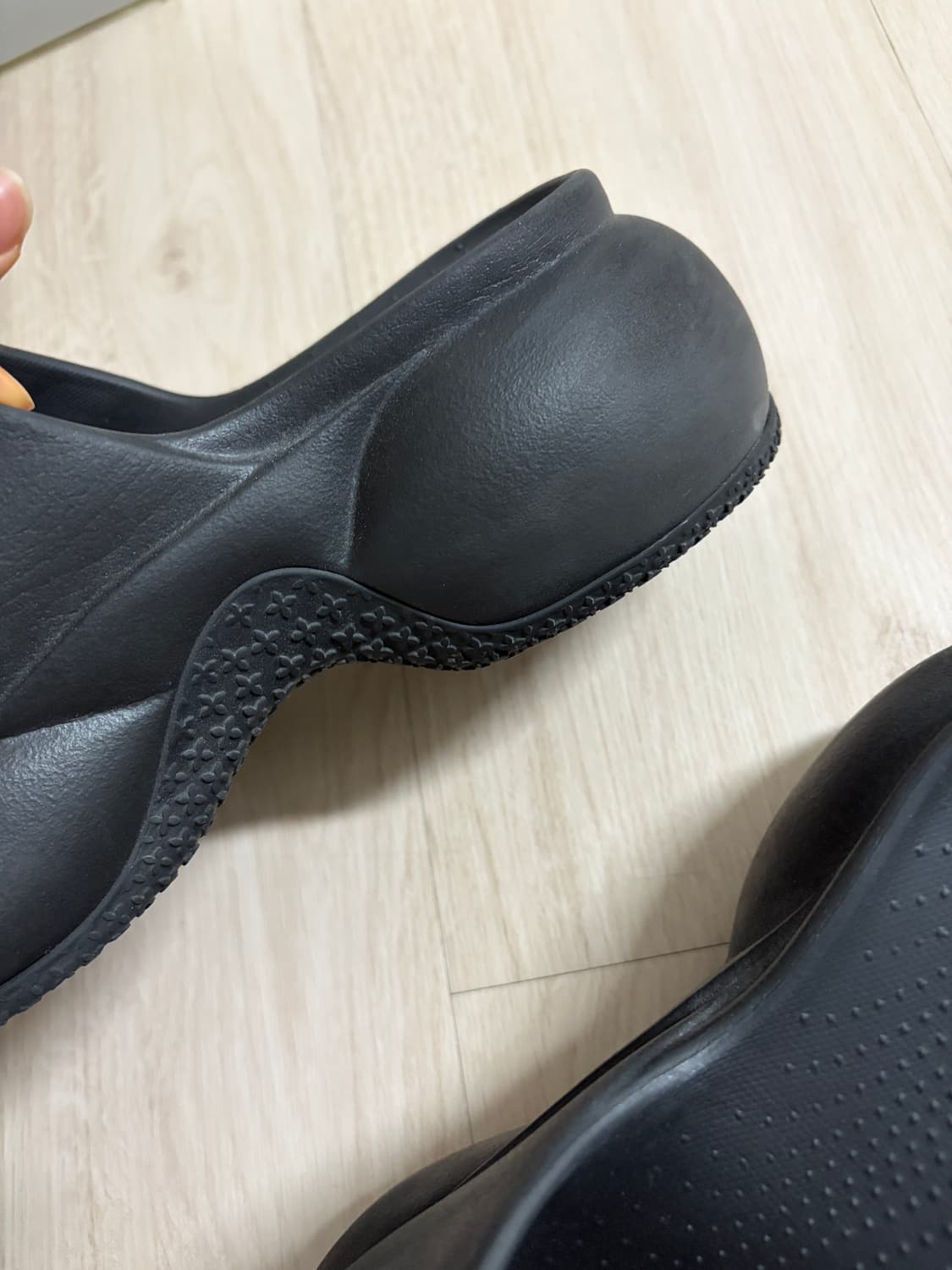 smfk Compass Wave 플랫폼 범퍼 샌들 블랙 컬러 38 상품이미지6