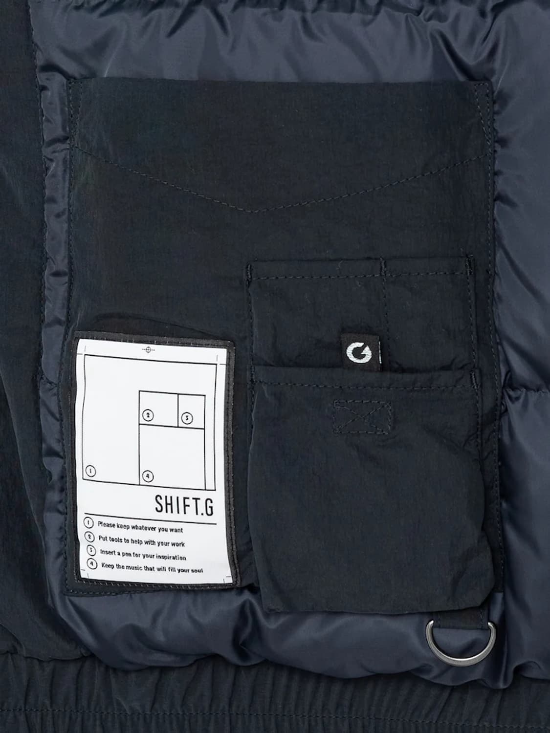 시프트지 드리프터 다운 파카 네이비-패딩 상품이미지7