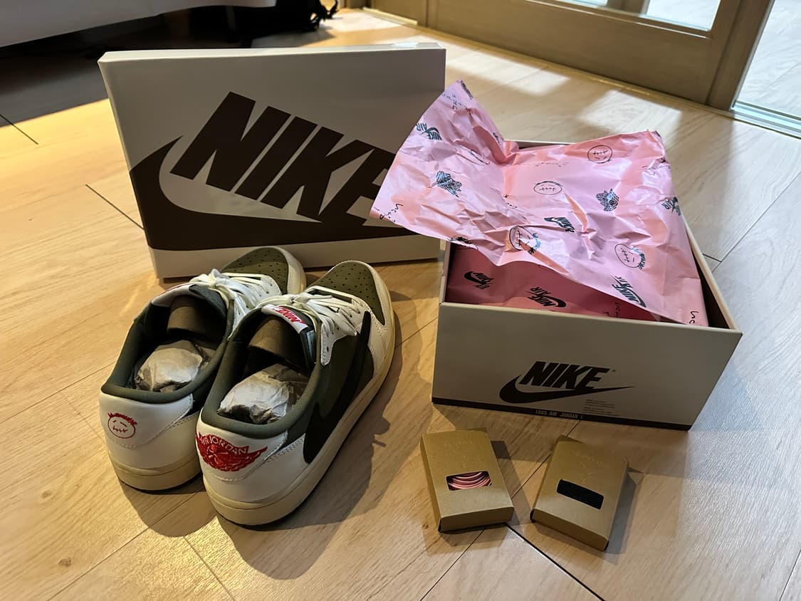 조던1 스캇 리버스 올리브 270 상품이미지9