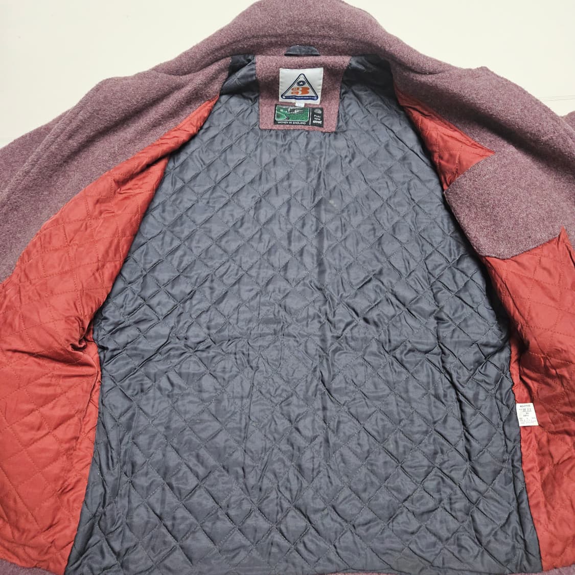 (무료배송) 나이젤카본 영국산 멜톤울 맥키노 자켓 / 퍼플 / XL 상품이미지6