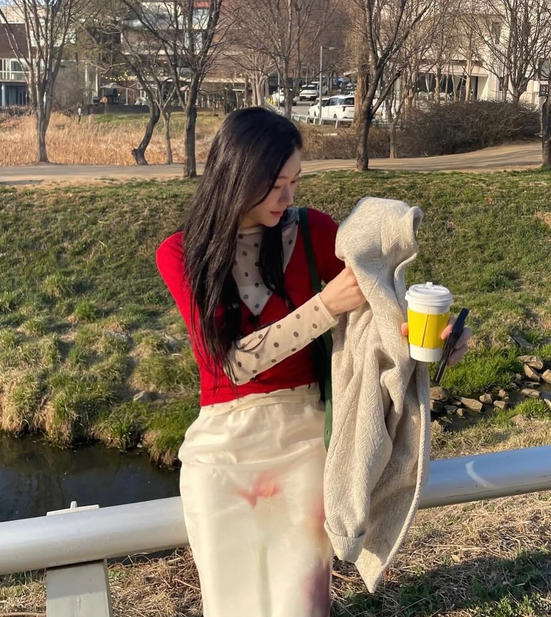 H&M 미디 스커트 상품이미지2