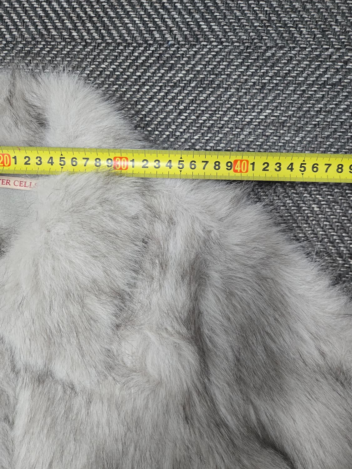 비터셀즈 24ss 크롭 퍼 자켓 그레이 상품이미지6