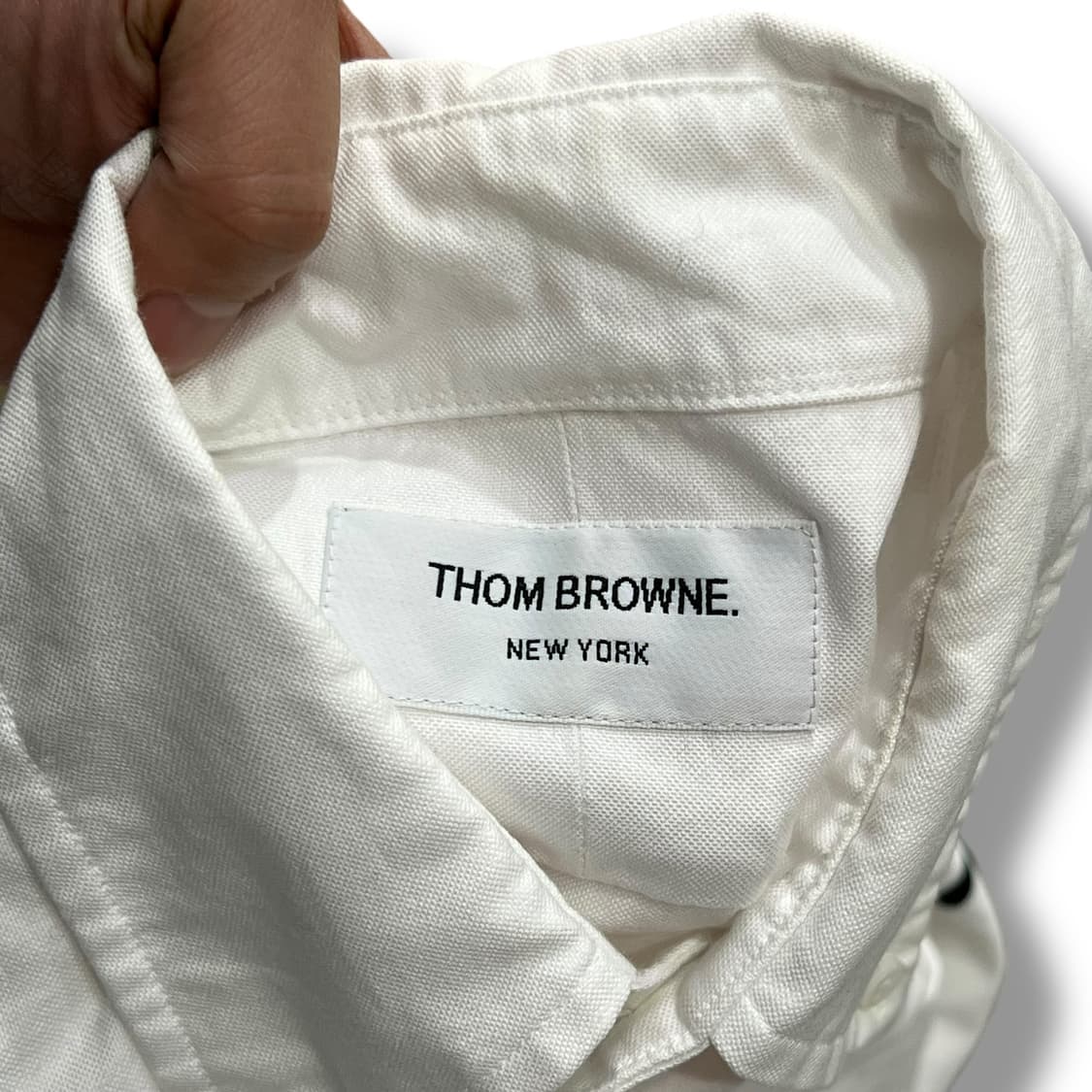 톰브라운 스트라이프 그로그랭 암밴드 셔츠 +명품감정서 y14281 상품이미지6