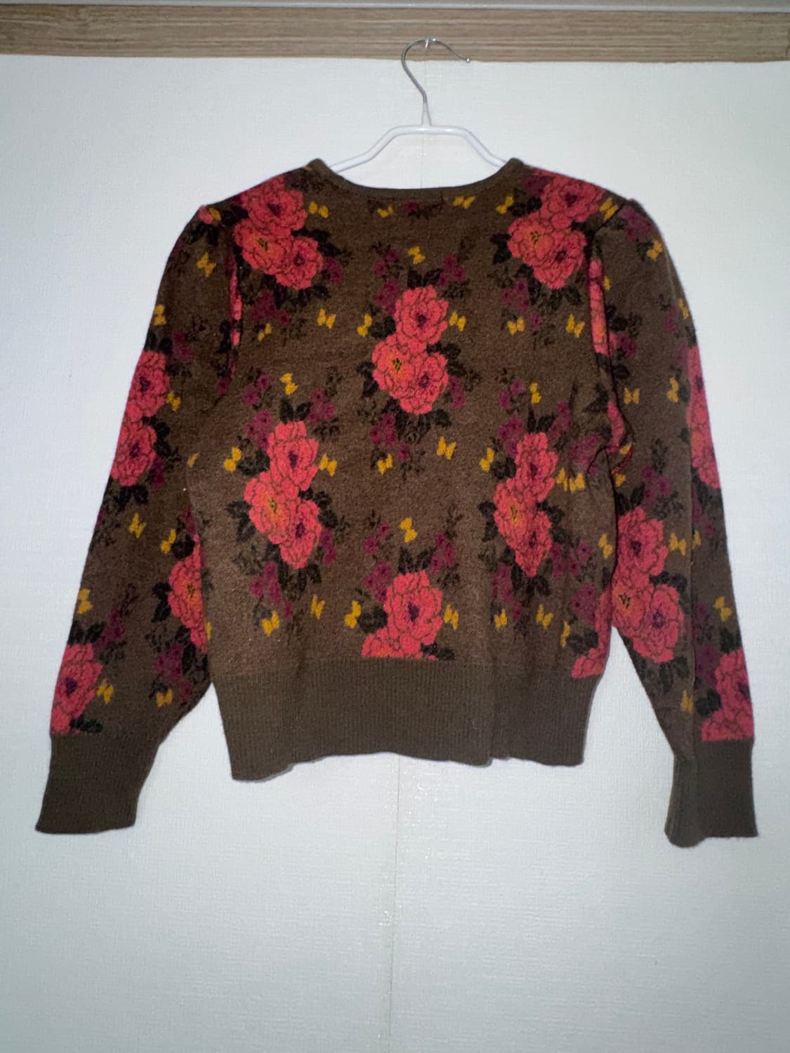 플라워 울 니트 상품이미지3