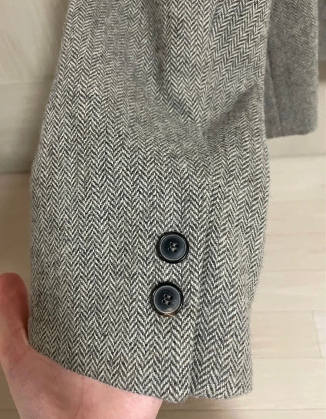 그랜드보울 울 헤링본 자켓 상품이미지3