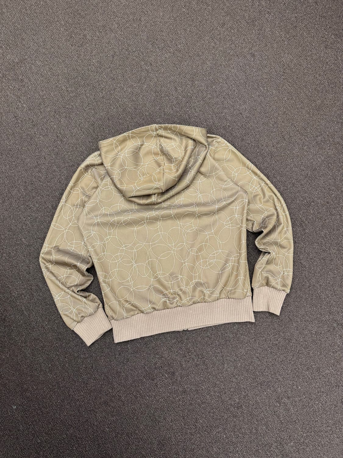 S)오니츠카 타이거 빈티지 패턴 여성 후드집업 져지 상품이미지5