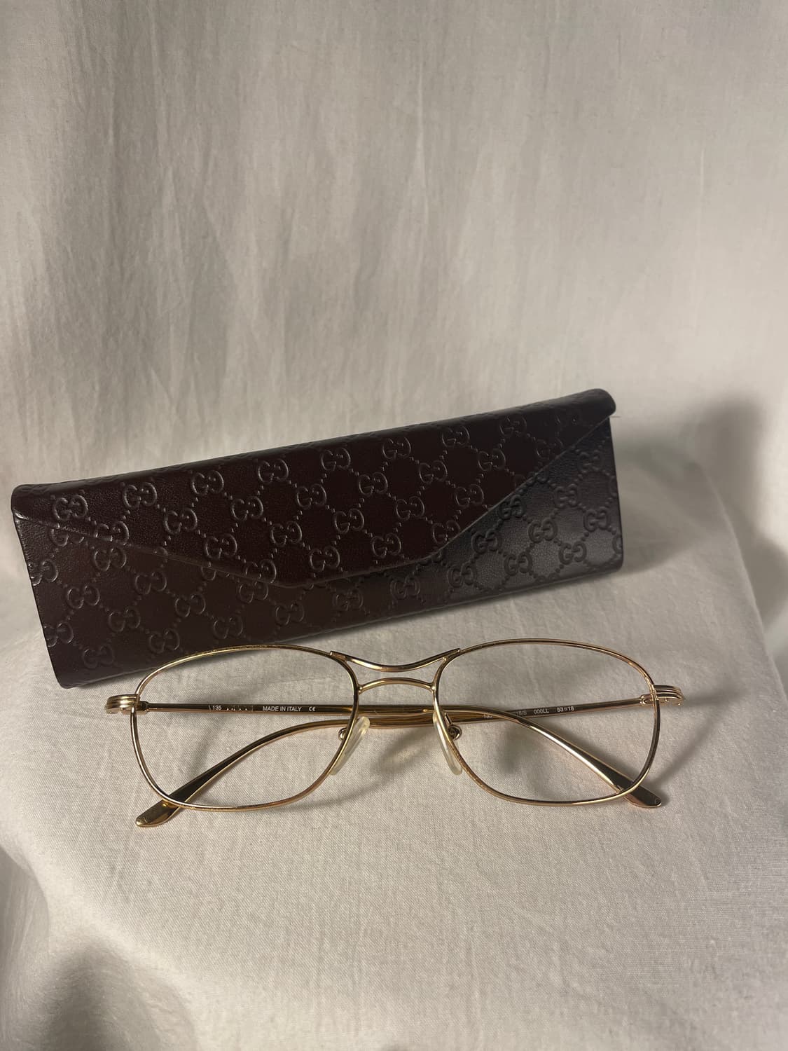 Gucci 구찌 알렉산드로미켈레컬렉션 투브릿지 금테 빈티지 긱시크안경 상품이미지9