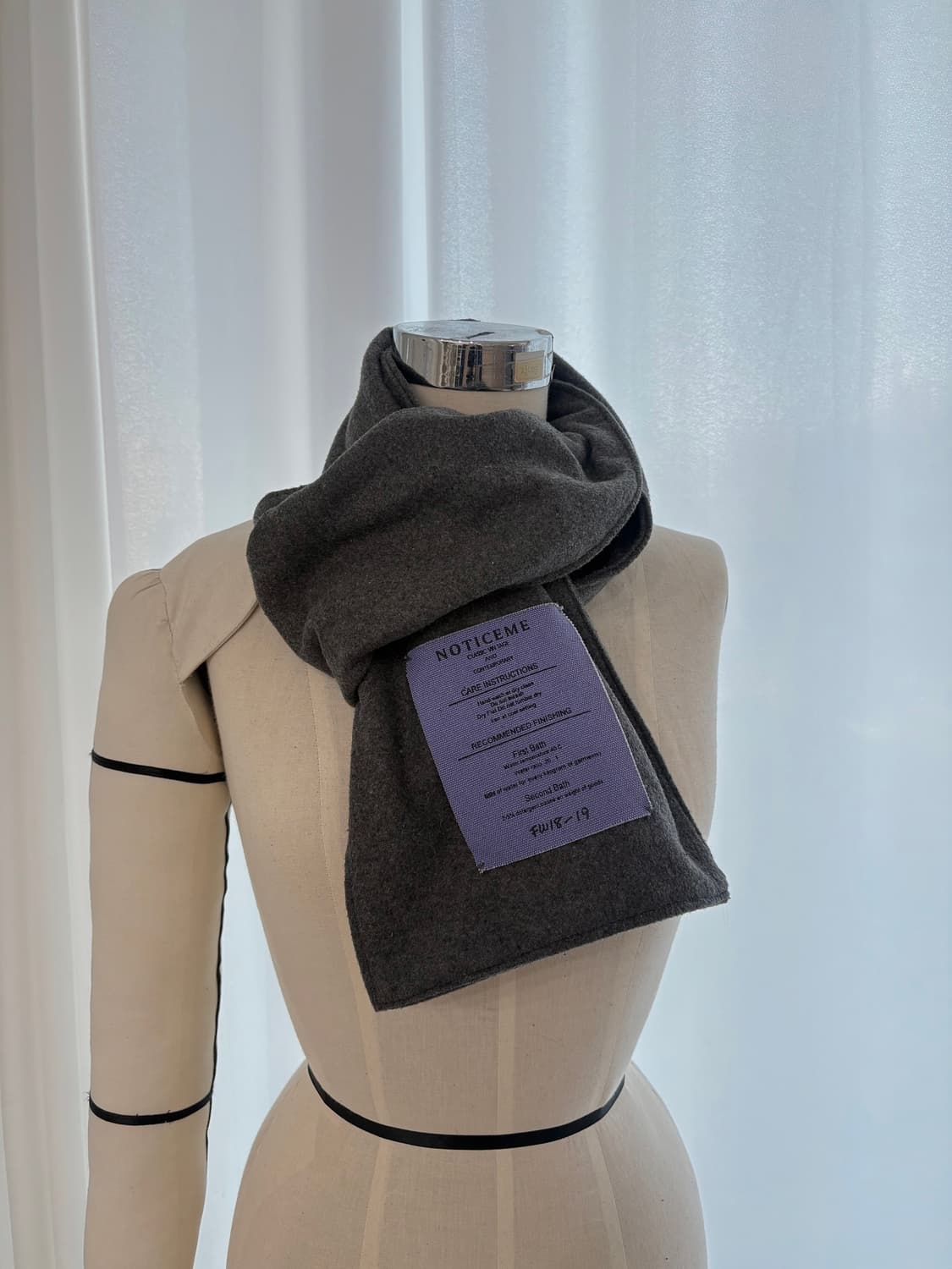 100%울 목도리 상품이미지2