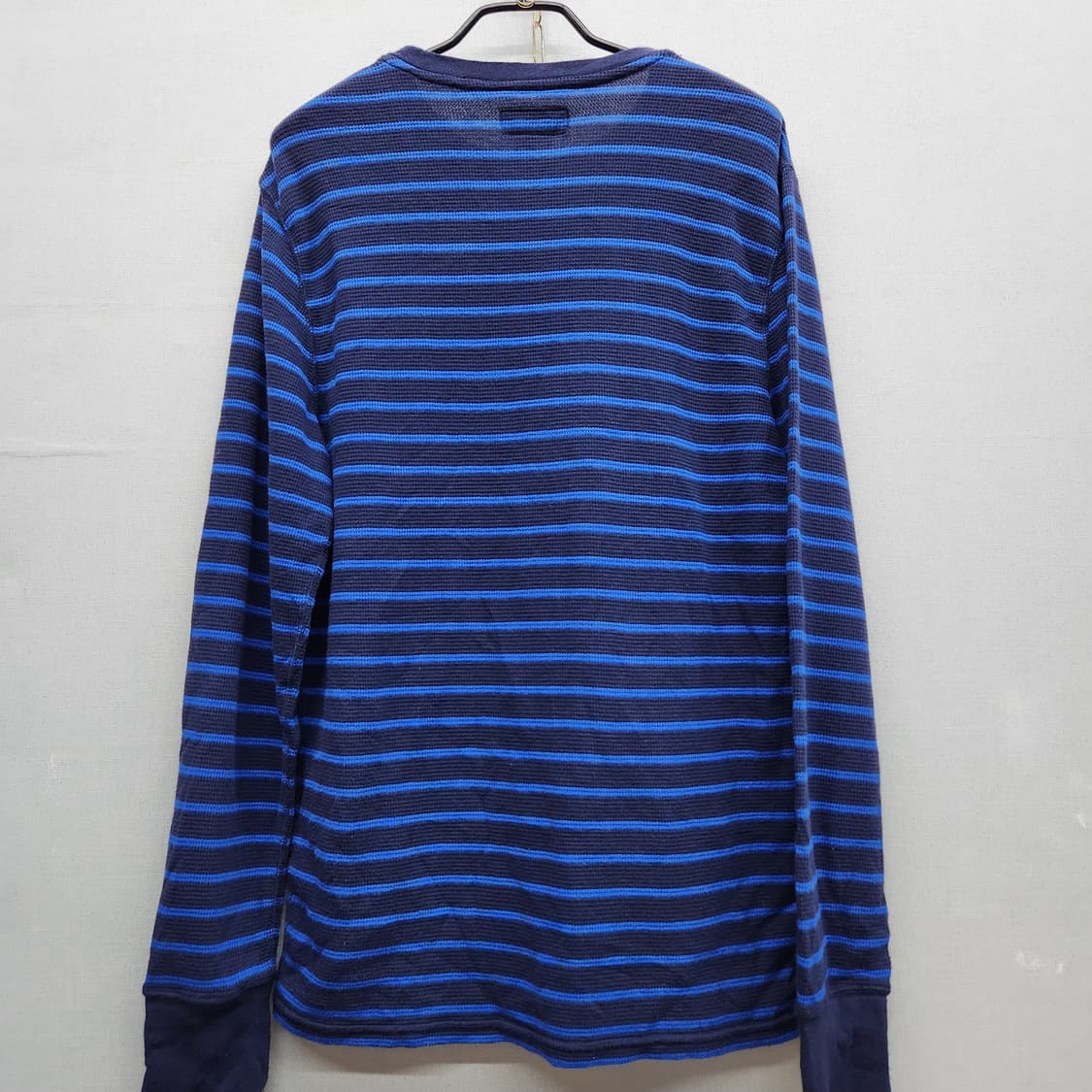 폴로랄프로렌 로고 스트라이프 와플 긴팔 롱슬리브 M(M)남여공용 상품이미지5