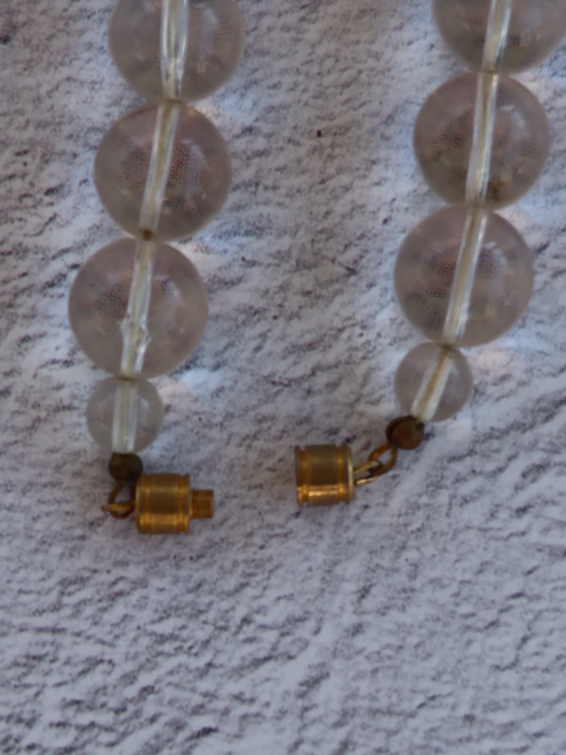 clear beads necklace 상품이미지5