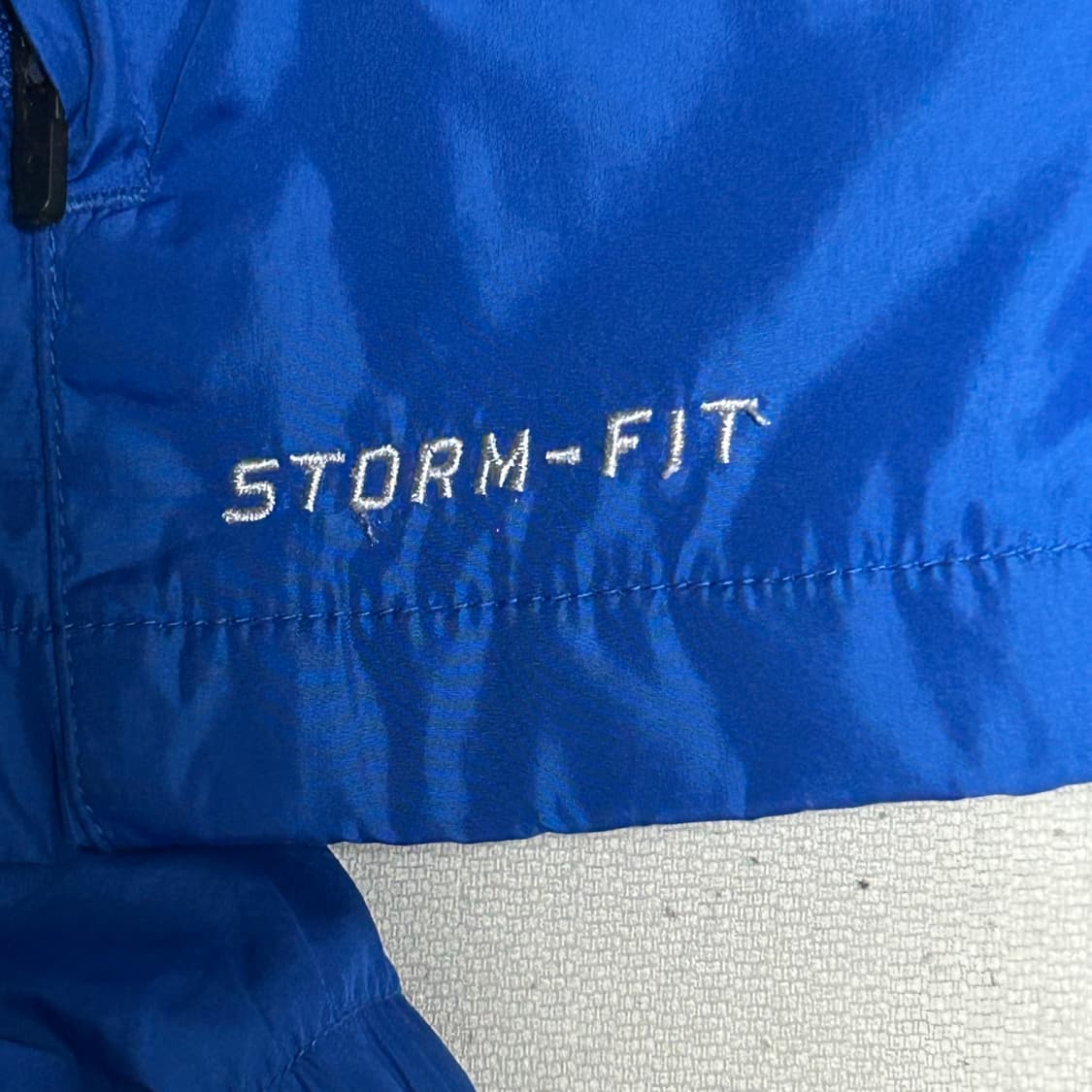 Nike 아스날 스톰핏 블랙라인 블루 내장후드 바람막이 상품이미지5