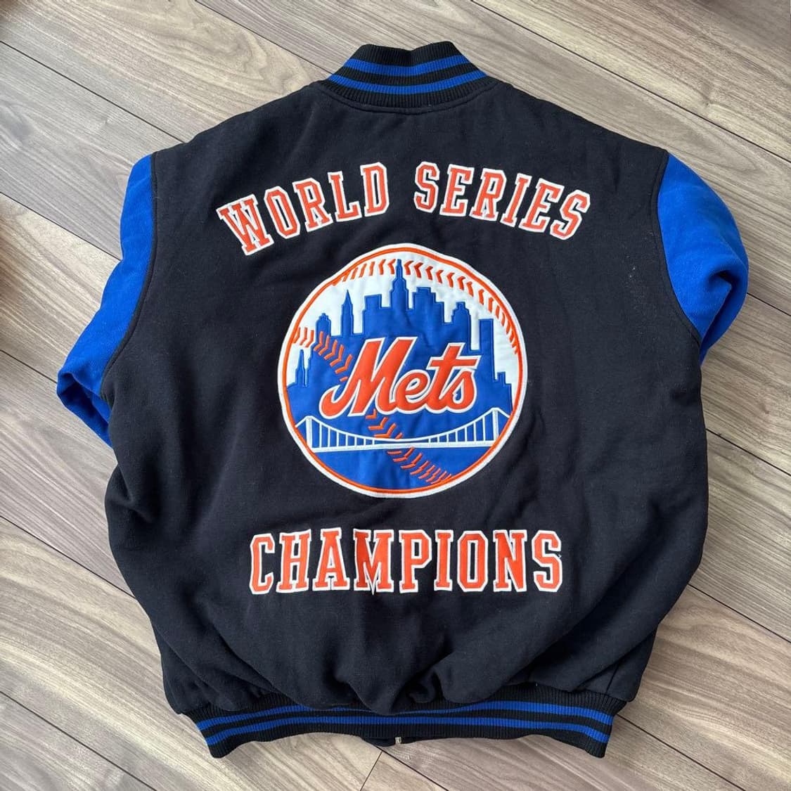 G III 뉴욕 메츠 MLB 야구 점퍼 바시티 자켓 유니폼 L 상품이미지2