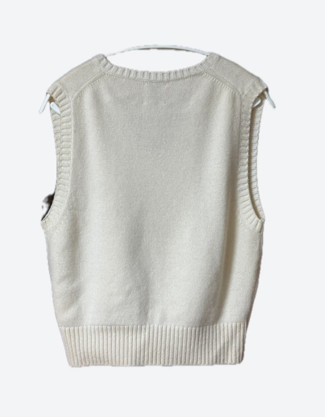 타낫 니트 베스트 아이보리 상품이미지3