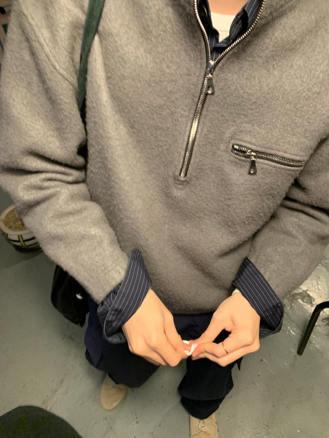 Rier fleece 캐슬락 L 상품이미지6