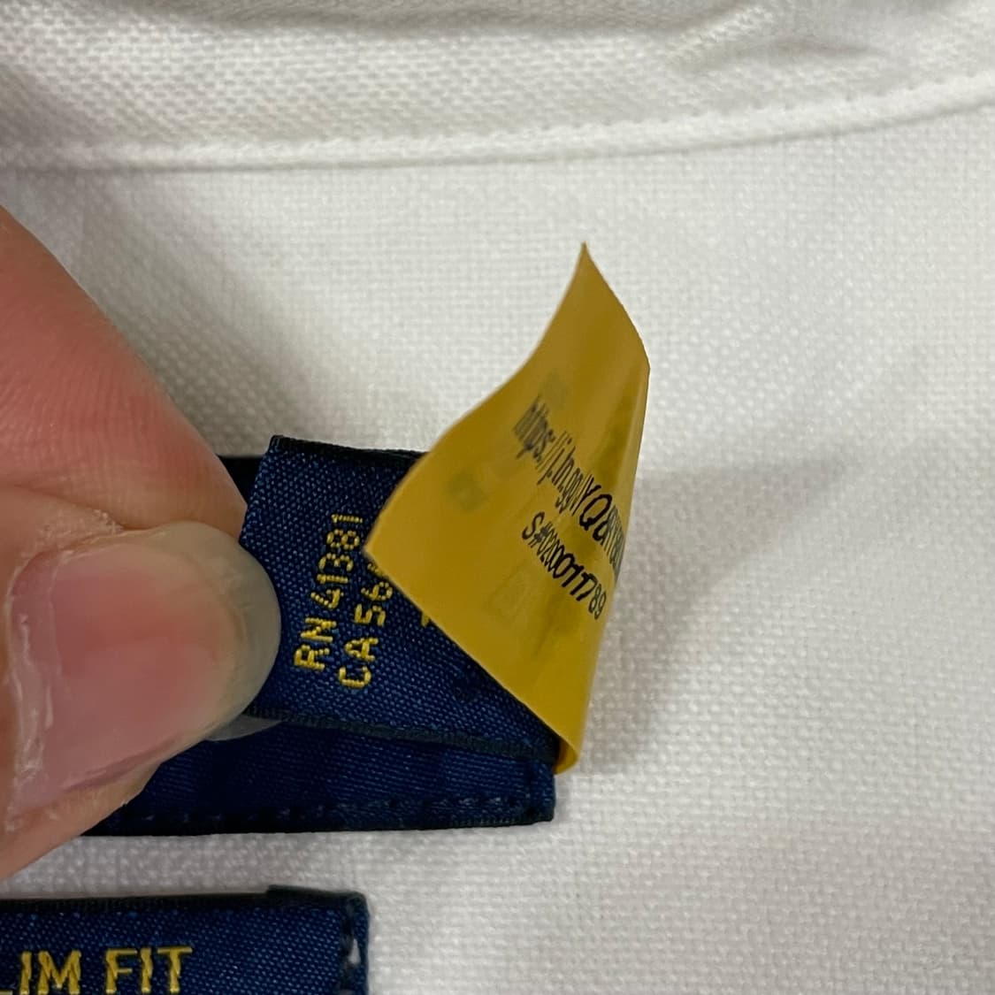 폴로 화이트 L 셔츠 남방 상품이미지2