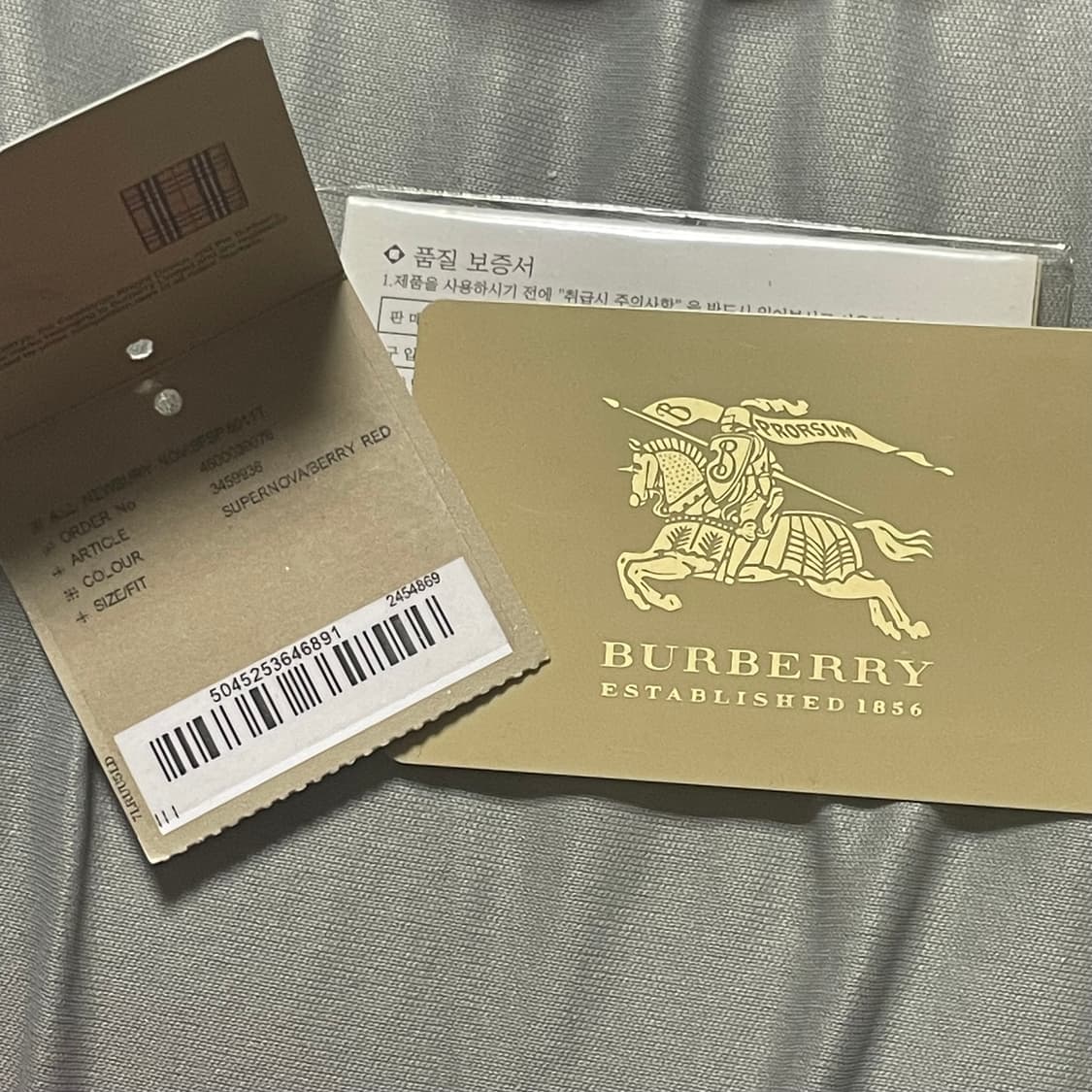 버버리 노바 체크 버건디 숄더백 가방 상품이미지7