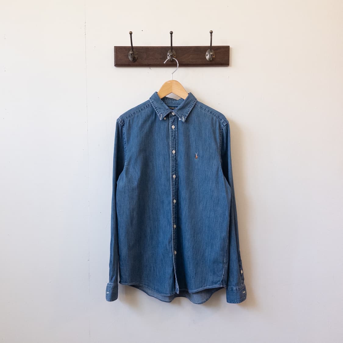 폴로랄프로렌 샴브레이 데님 셔츠 상품이미지4