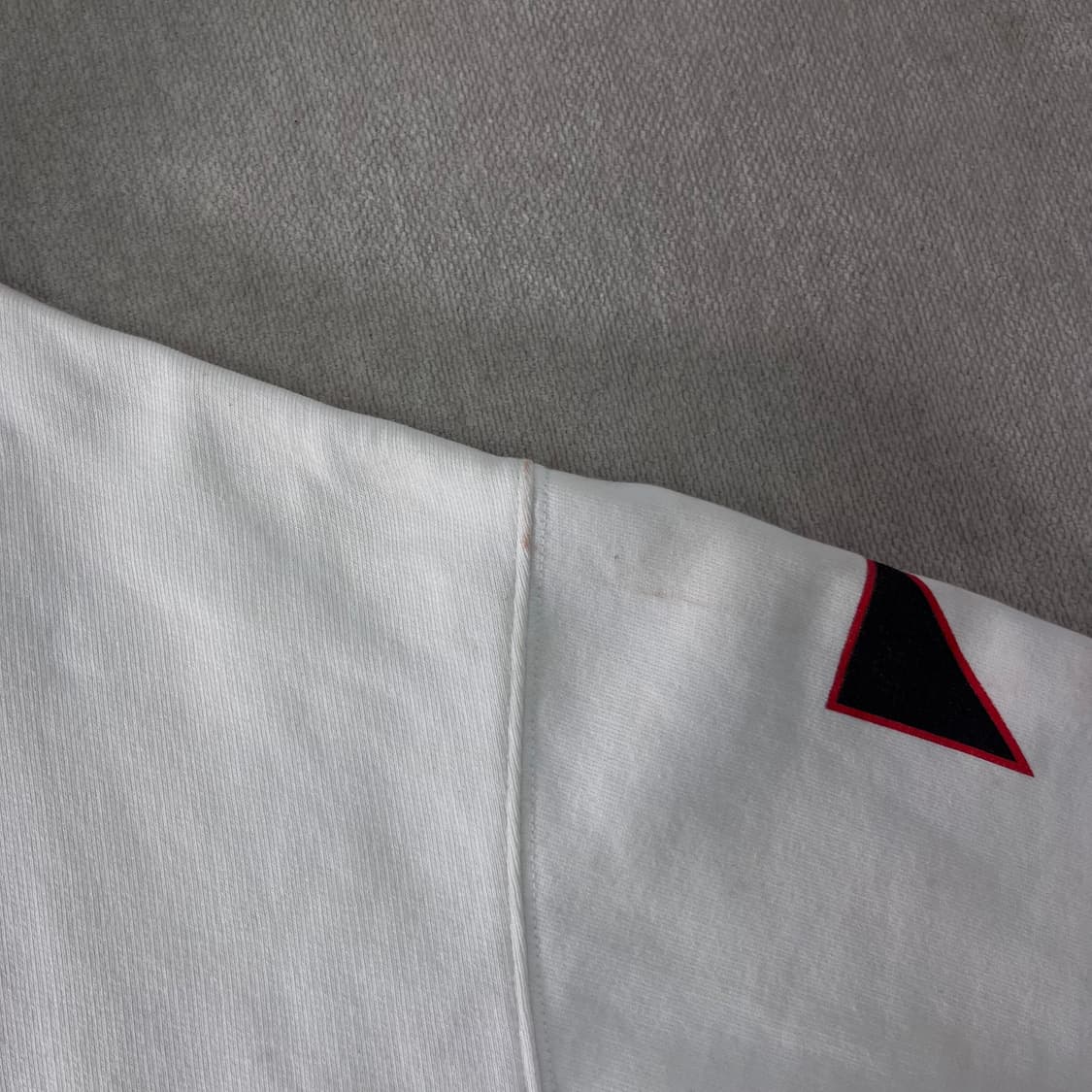 105 오프화이트 카라비지오 프린트 화이트 후드티 상품이미지8