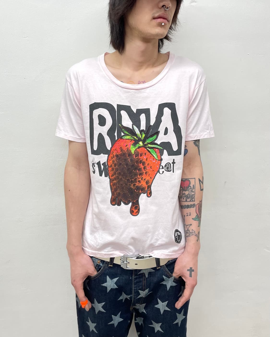 RNA Strawberry Pink T-shirt 상품이미지3