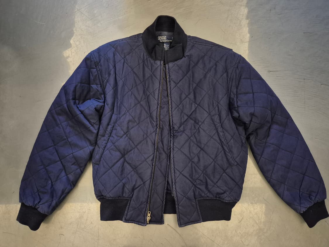 90s 폴로랄프로렌 퀼팅 봄버 상품이미지1