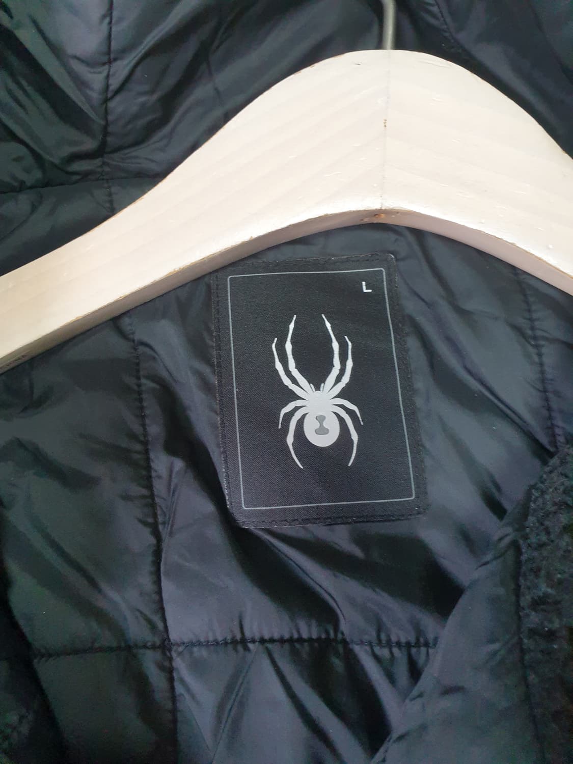 스파이더 블랙 스키팀 도요타 후리스 상품이미지3