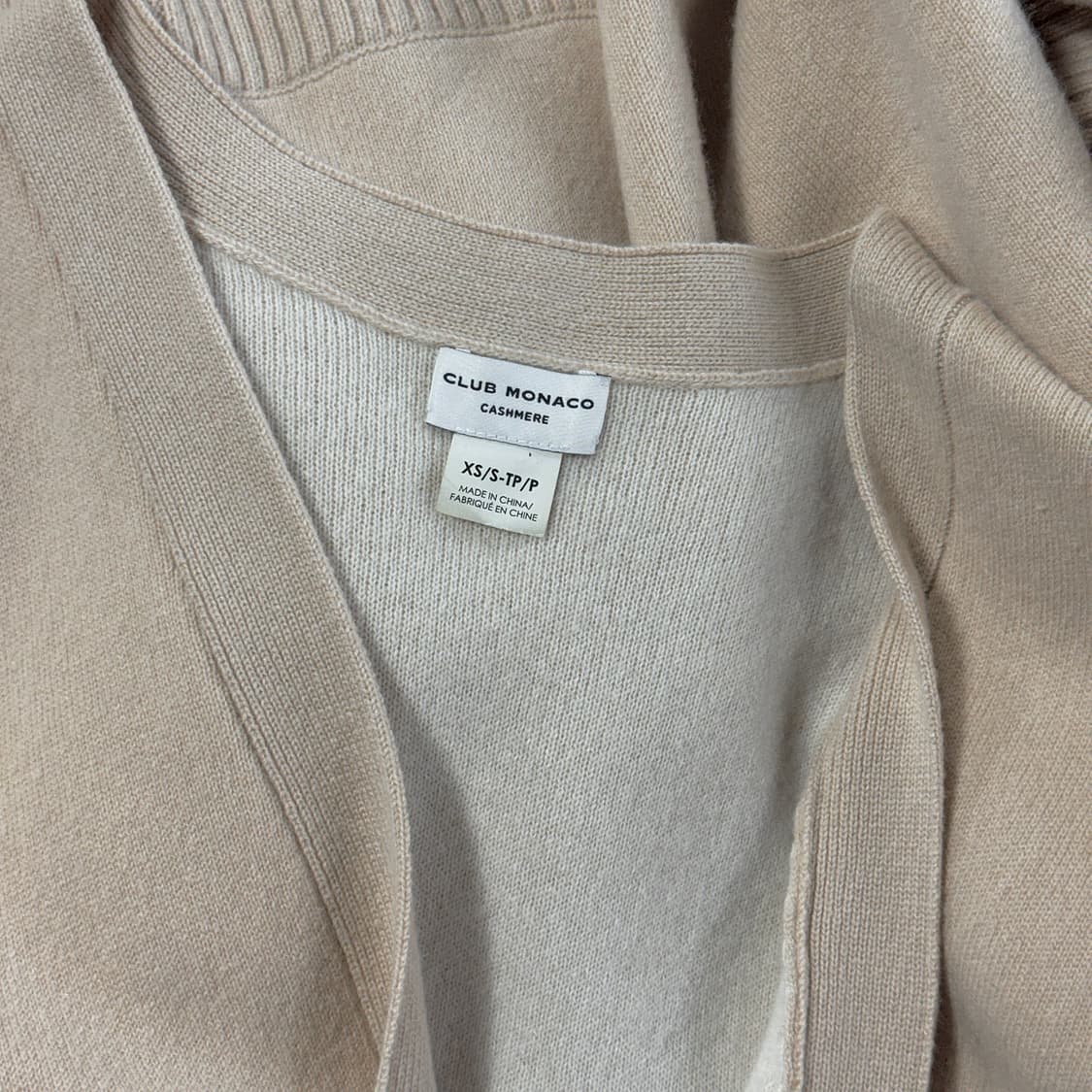 클럽모나코 22 캐시미어 니트 가디건 상품이미지3